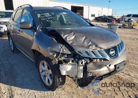 2009 Nissan Murano S z USA, uszkodzony, nr VIN JN8AZ18W69W147009
